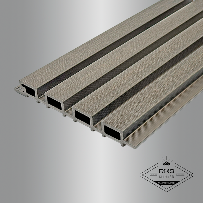Реечная панель Middle Lines, Faroese Smokewood, Co-Extrusion в Саратове